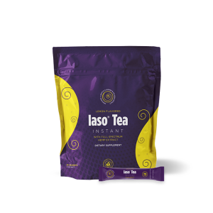 Total Life Changes Lemon Iaso Instant Tea with Full Spectrum Hemp Extract