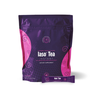 Total Life Changes Raspberry Iaso Instant Tea with Broad Spectrum Hemp Extract